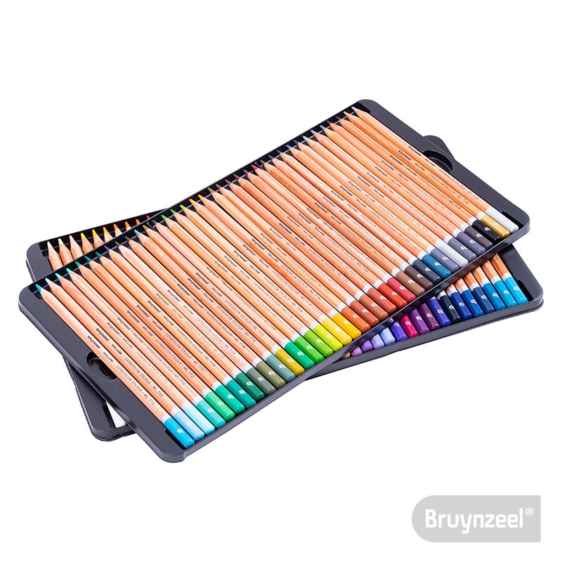 Lyra Rembrandt Caja metálica 72 lápices colores acuarelables