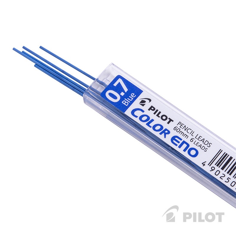 Minas de Colores para Portaminas 0.7 mm Color ENO – Color Azul - PLCR-7-L -  PILOT