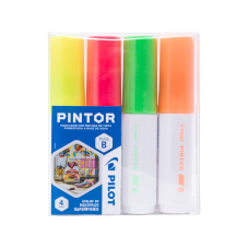 Pintor Set Neón Biselado 4 un.