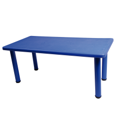 Mesa Rectangular Azul