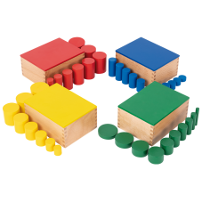 Set Cilindros Madera