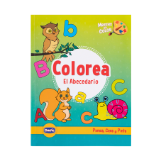 Libro Abecedario para Colorear