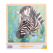 Puzzle Cebra Madera