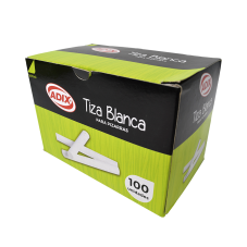 Tiza Blanca 100 unid.