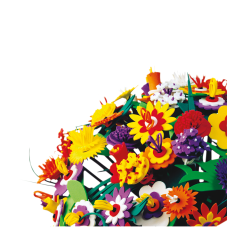 Set Flores Goma Eva para armar