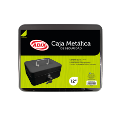 Caja Seguridad 12" Negro