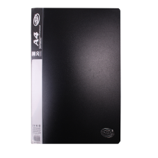 Carpeta A4 20 Fundas Negro
