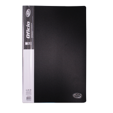 Carpeta Oficio 10 Fundas Negro