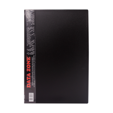 Carpeta Oficio 10 Fundas Negro
