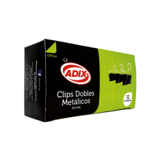 Clip Doble 32 mm.