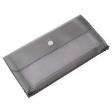 Estuche con Broche PVC Gris