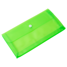 Estuche con Broche PVC Verde