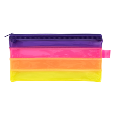 Estuche Escolar PVC Multicolor