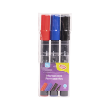 Marcador Permanente 3 Colores