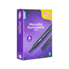Marcador Permanente Negro...