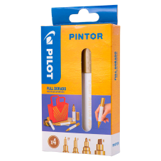 Pintor Set 4 Puntas Dorado...