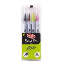 Set de Brush Pen 12 Colores