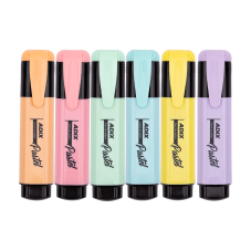 Set Destacadores Pastel