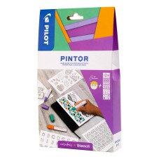 Set Pintor + Stencil
