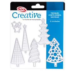 Troquel Corte Árbol Navidad