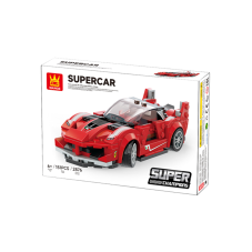 Auto Armable Rojo 151 pzs.