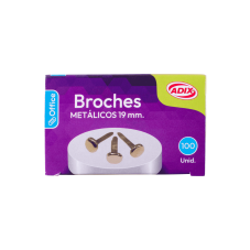 Broche Metal 19 mm.