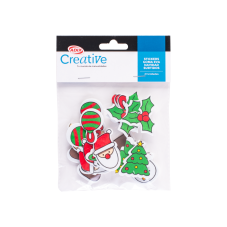 Stickers Navideños Goma Eva...