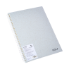 Cuaderno B5 Azul Pastel Anillado