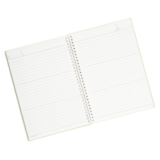 Cuaderno B5 Verde Pastel Anillado