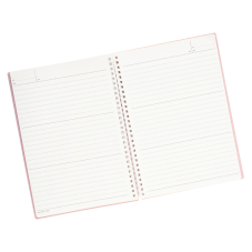Cuaderno B5 Rosado Pastel Anillado