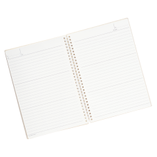 Cuaderno B5 Beige Anillado