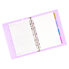 Agenda c/ Pin A5 Morado