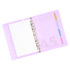 Agenda c/ Pin A5 Morado