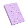 Agenda c/ Pin A5 Morado