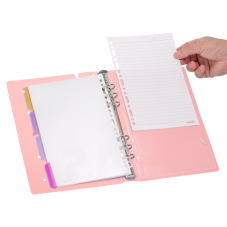 Agenda c/ Pin A5 Rosado
