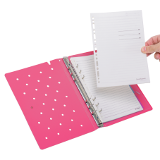 Agenda c/ Pin A5 Fucsia