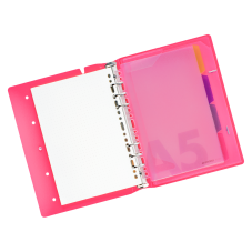Agenda c/ Pin A5 Fucsia