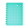 Cuaderno c/ Pines Anillado B5 Calipso