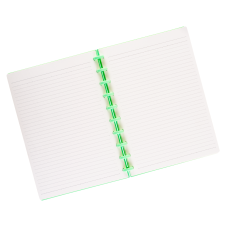 Cuaderno c/ Pines Anillado B5 Verde Agua