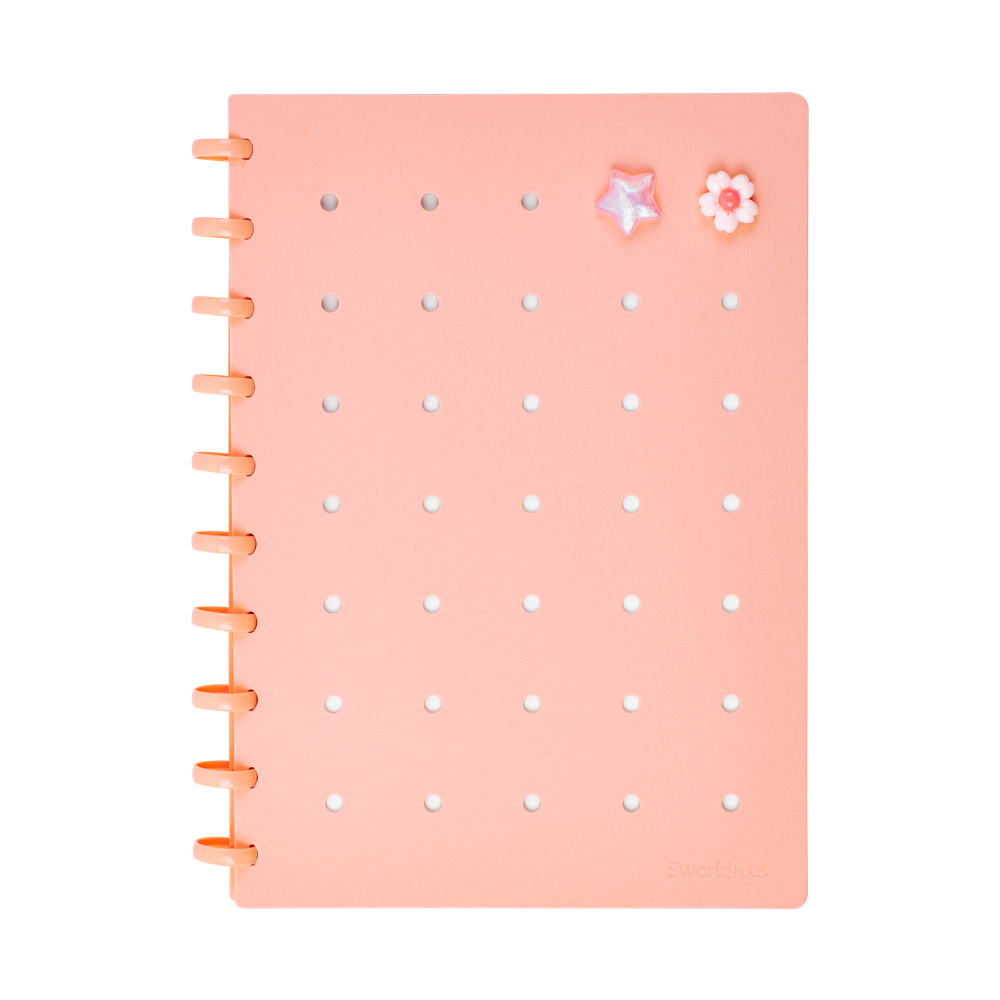 Cuaderno c/ Pines Anillado B5 Rosado Cuaderno c/ Pines Anillado B5 Rosado