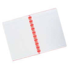 Cuaderno c/ Pines Anillado B5 Fucsia