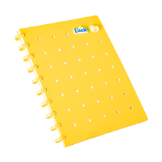 Cuaderno c/ Pines Anillado B5 Amarillo