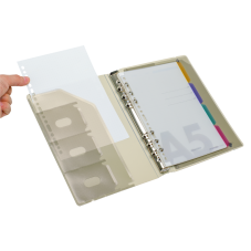 Agenda A6 Blanco c/ Hoja de Repuesto
