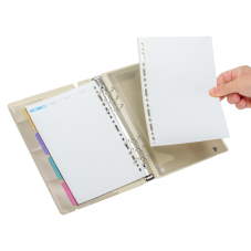 Agenda A6 Blanco c/ Hoja de Repuesto