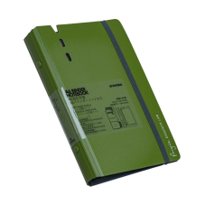 Agenda A6 Verde c/ Hoja de Repuesto