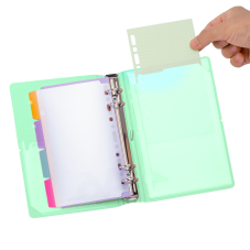 Agenda c/ Pin A6 Verde