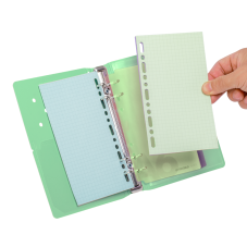 Agenda c/ Pin A6 Verde