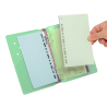 Agenda c/ Pin A6 Verde
