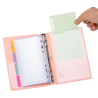 Agenda c/ Pin A6 Rosado