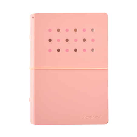 Agenda c/ Pin A6 Rosado